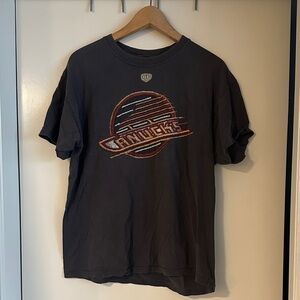 Vintage-Inspired Vancouver Canucks T-Shirt